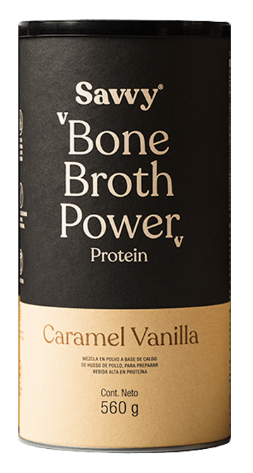 Bone Broth Proteína sabor a caramelo Vainilla  560 gr - MercaViva Medellín